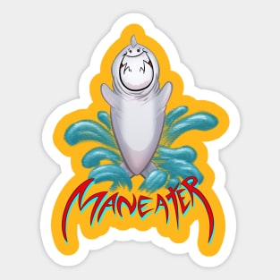 Maneater Sticker